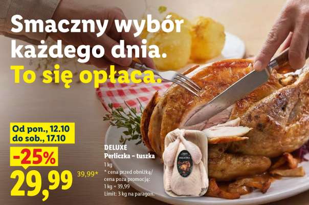 DELUXE Perliczka – tuszka