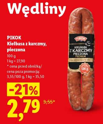 PIKOK Kiełbasa z Karczmy pieczona