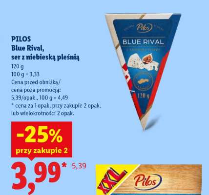 PILOS Blue Rival, ser z niebieską pleśnią
