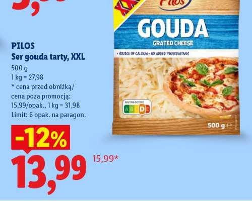 Pilos Ser gouda tarty, XXL