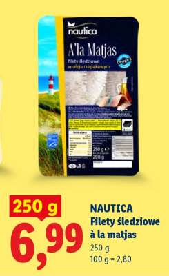 Nautica Filety śledziowe à la matjas