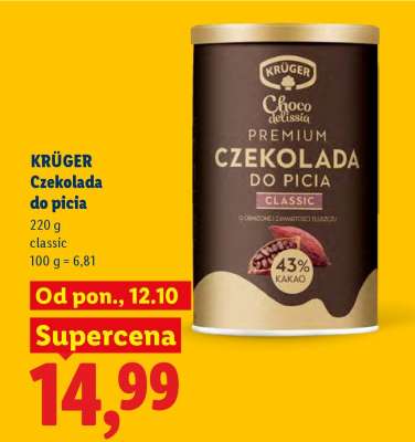 KRUGER Czekolada do picia