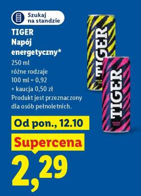 TIGER Napój energetyczny