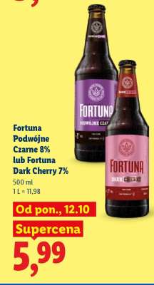 Fortuna Podwójne Czarne 8% lub Fortuna Dark Cherry 7%