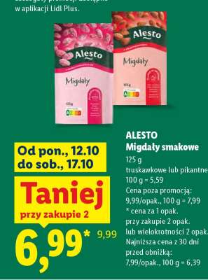 ALESTO Migdały smakowe