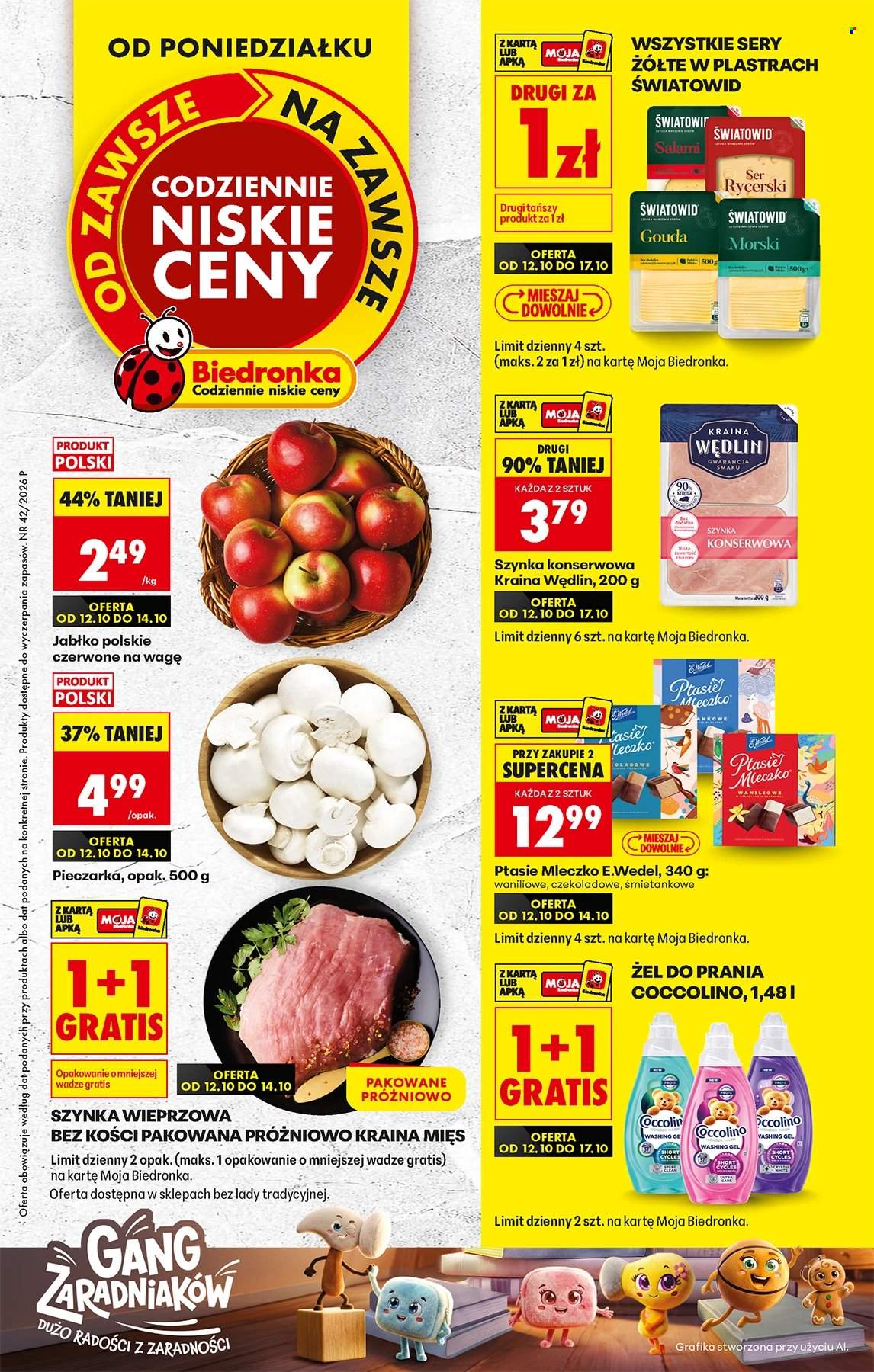 Gazetka Biedronka - 12.10.2026. - 17.10.2026.. Strona 1