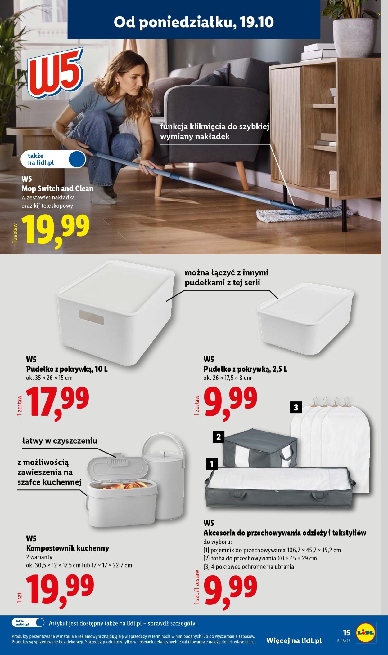 Gazetka Lidl - 19.10.2026. - 24.10.2026.. Strona 15