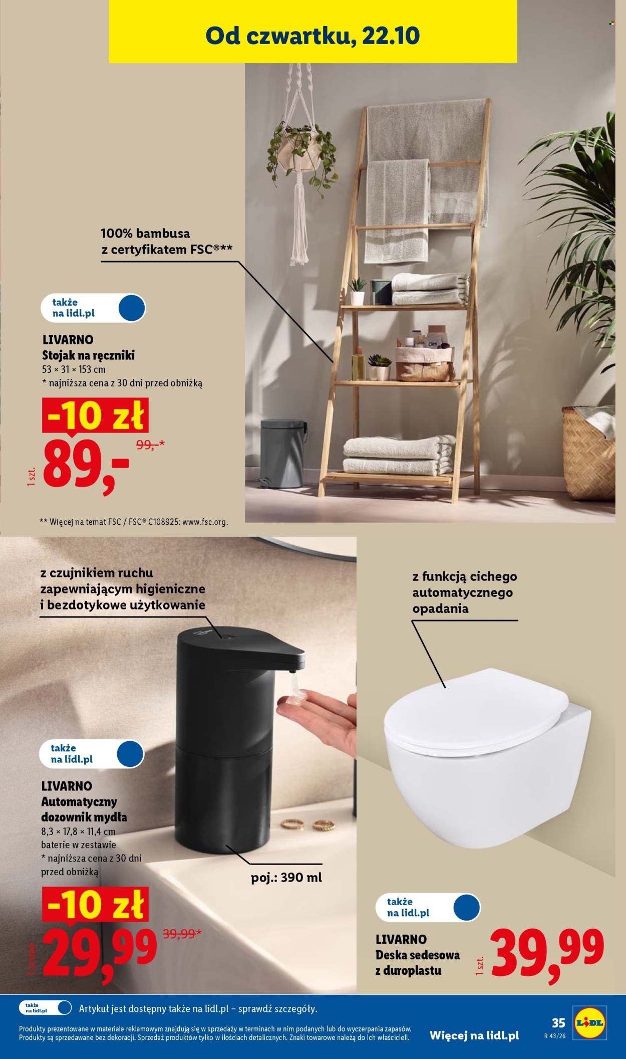 Gazetka Lidl - 19.10.2026. - 24.10.2026.. Strona 45