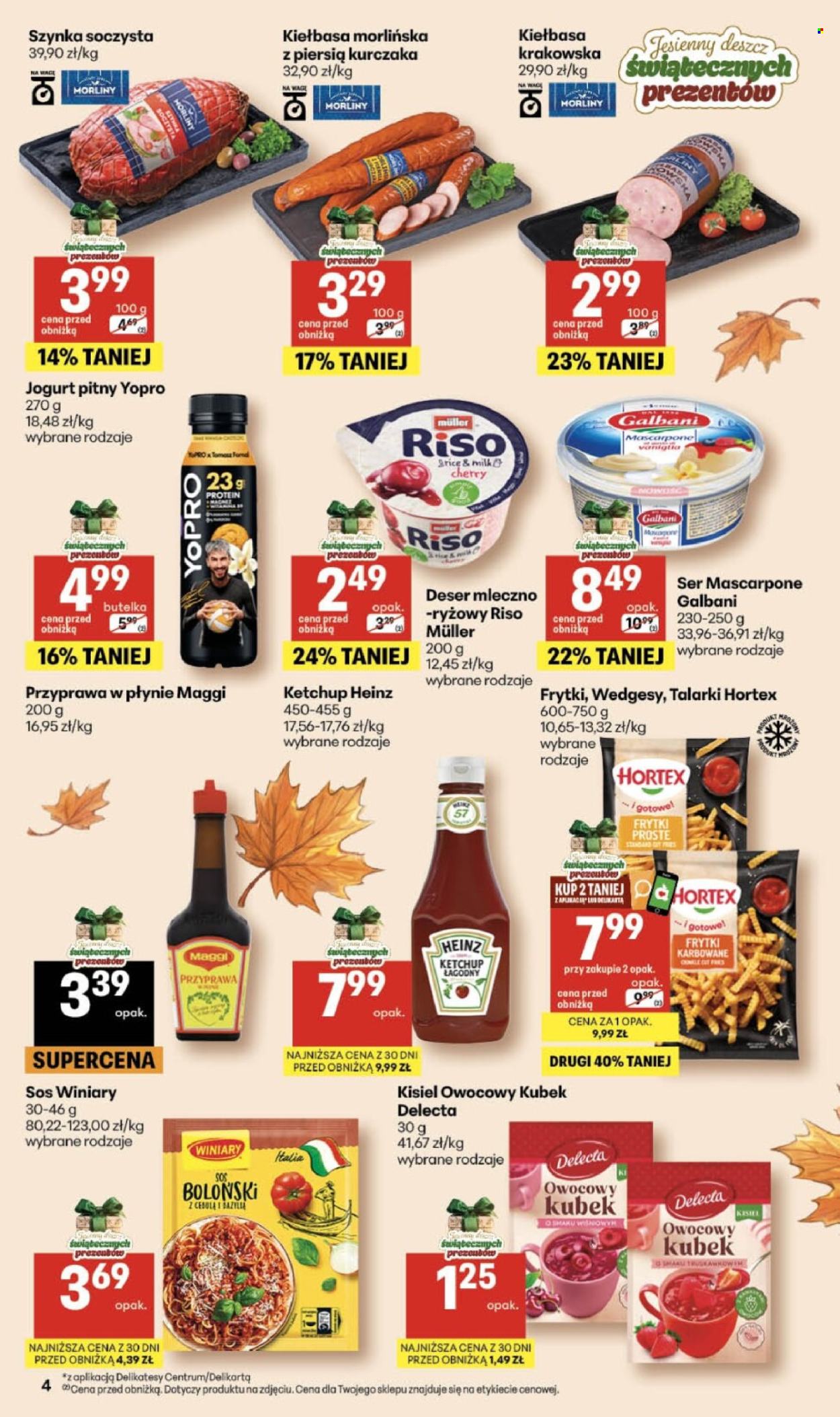 Gazetka Delikatesy Centrum - 15.10.2026. - 21.10.2026.. Strona 4