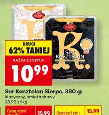Ser Kasztelan Sierpc, 380 g
