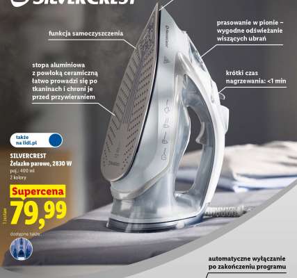 SILVERCREST Żelazko parowe, 2830 W