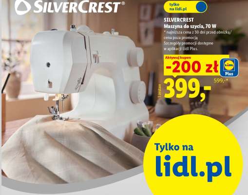 SILVERCREST Maszyna do szycia, 70 W
