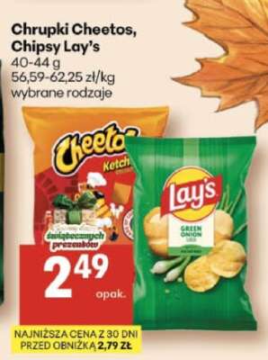 Chrupki Cheetos, Chipsy Lay’s