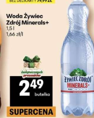 Woda Żywiec Zdrój Minerals+