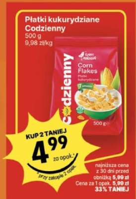 Płatki kukurydziane Codzienny