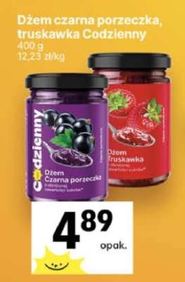 Dżem czarna porzeczka, truskawka Codzienny