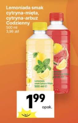 Lemoniada smak cytryna-mięta, cytryna-arbuz Codzienny