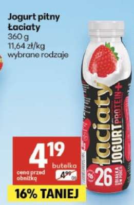 Jogurt pitny łaciaty