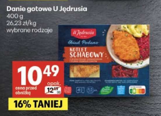 Danie gotowe U JĘDRUSIA