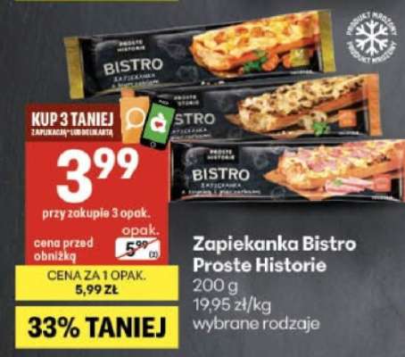 Zapiekanka BISTRO PROSTE HISTORIE
