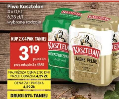 Piwo** KASZTELAN