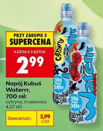 Napój Kubuś Waterrr, 700 ml