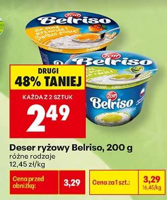 Deser ryżowy Belriso, 200 g