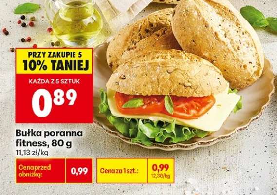 bułka poranna fitness , 80 g
