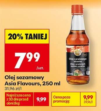 Olej sezamowy Asia Flavours, 250 ml