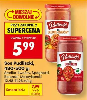 Sos Pudliszki, 480-500 g