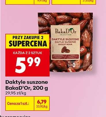 Daktyle suszone BakaD’Or, 200 g