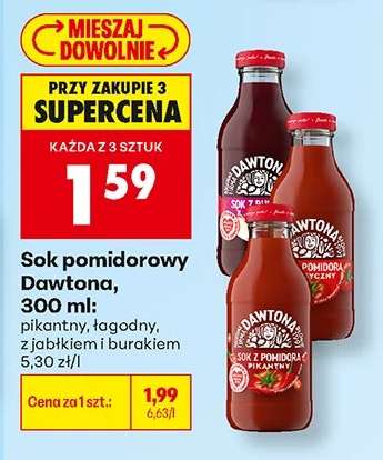 Sok pomidorowy Dawtona, 300 ml