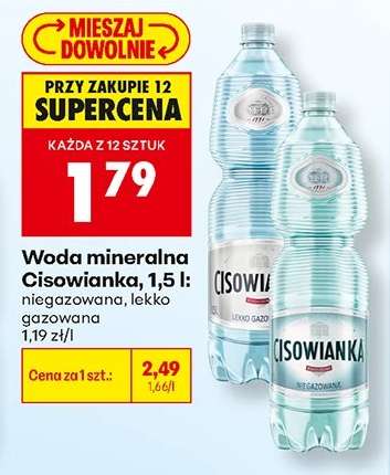 Woda mineralna Cisowianka, 1,5 l