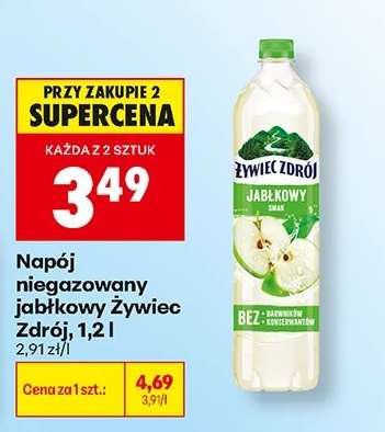 Napój niegazowany jabłkowy Żywiec Zdrój, 1,2 l