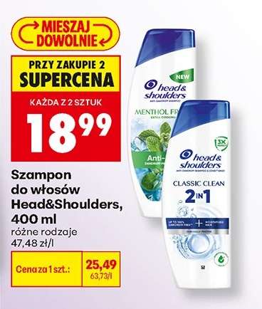 Szampon do włosów Head & Shoulders 400 ml