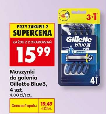 Maszynki do golenia Gillette Blue3, 4 szt.