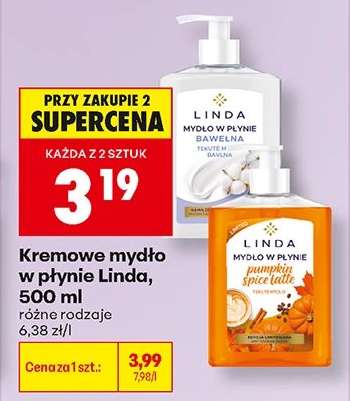Kremowe mydło w płynie Linda, 500 ml