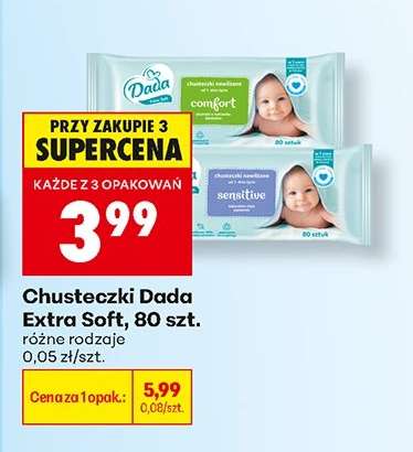 Chusteczki Dada Extra Soft 80 szt