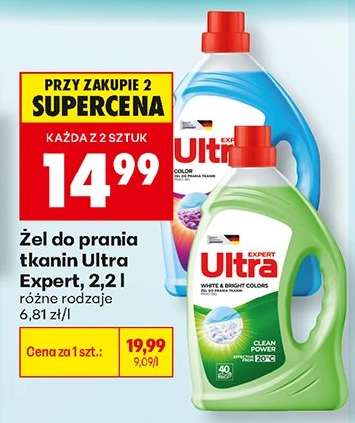 Żel do prania tkanin Ultra Expert, 2,2 l