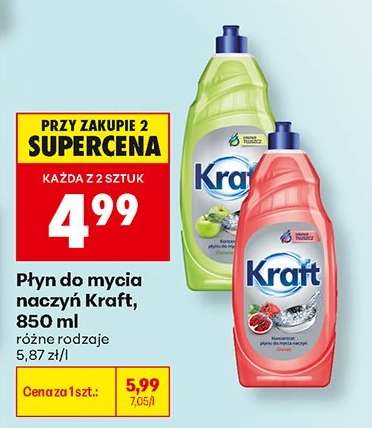Płyn do mycia naczyń Kraft, 850 ml