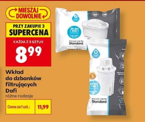 Wkład do dzbanków filtrujących Dafi