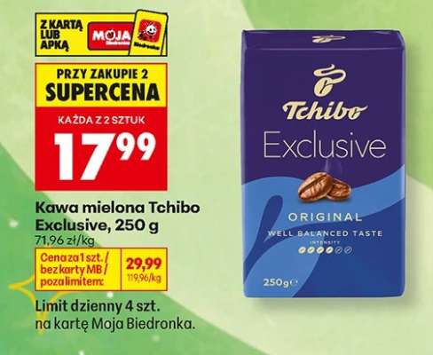 Kawa mielona Tchibo Exclusive , 250 g