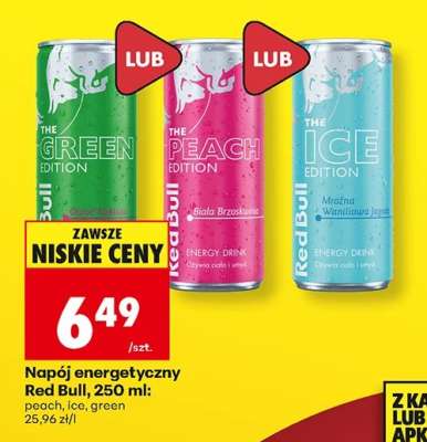 NAPÓJ ENERGETYCZNY RED BULL 250 ML