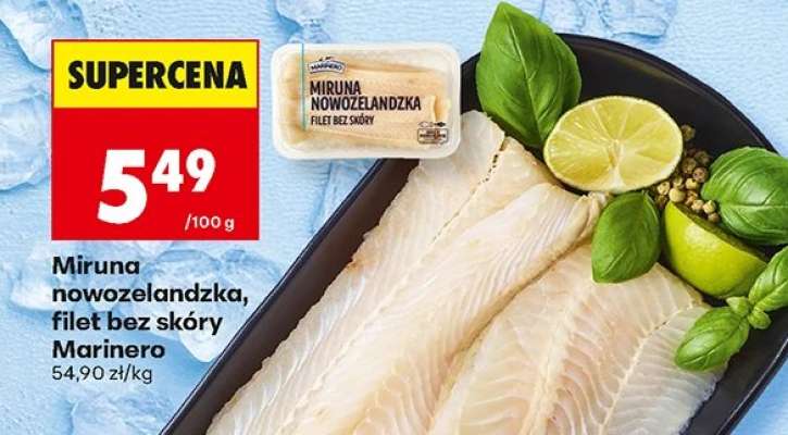 Miruna nowozelandzka, filet bez skóry Marinero