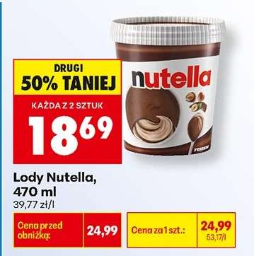 Lody Nutella, 470 ml