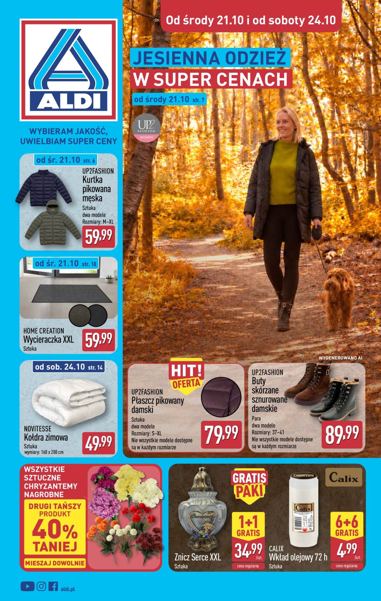 Gazetka ALDI - 21.10.2026. - 24.10.2026.. Strona 1