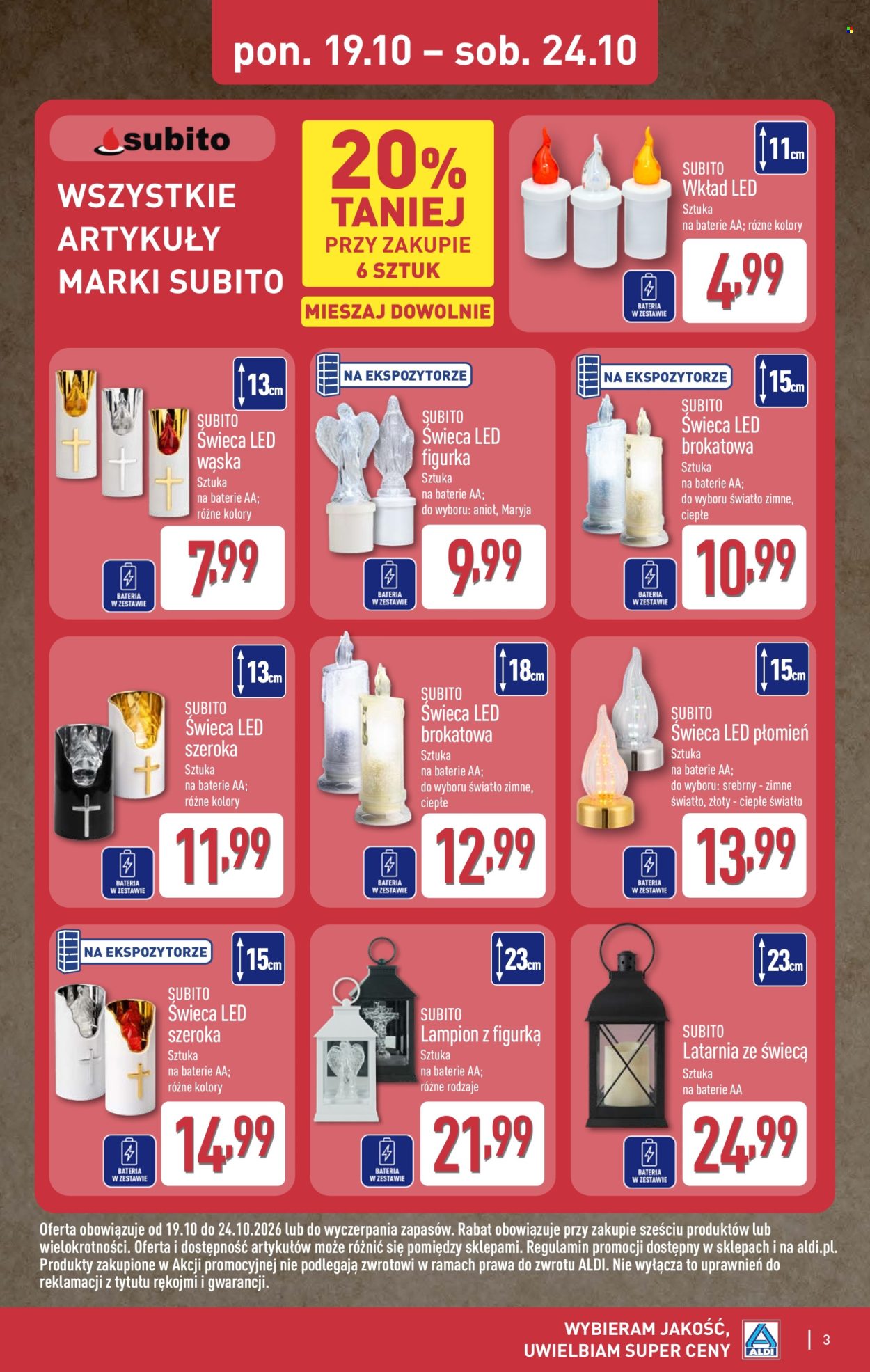 Gazetka ALDI - 21.10.2026. - 24.10.2026.. Strona 3