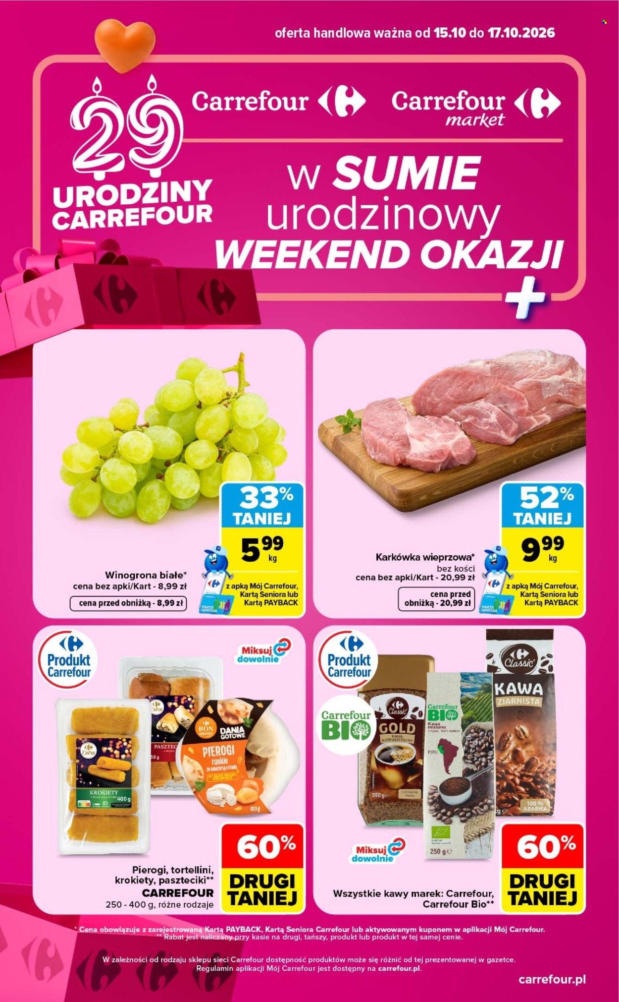 Gazetka Carrefour - 15.10.2026. - 17.10.2026.. Strona 1