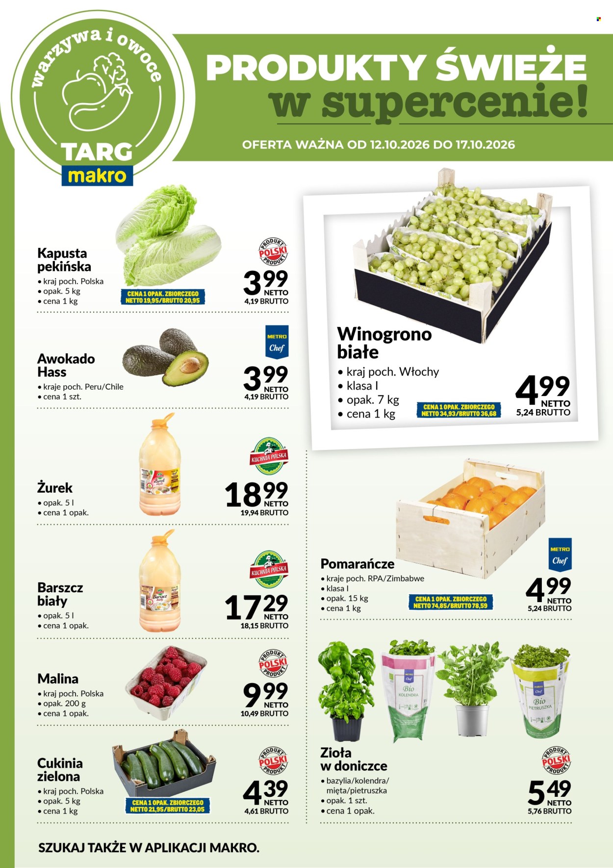 Gazetka Makro - 12.10.2026. - 17.10.2026.. Strona 5