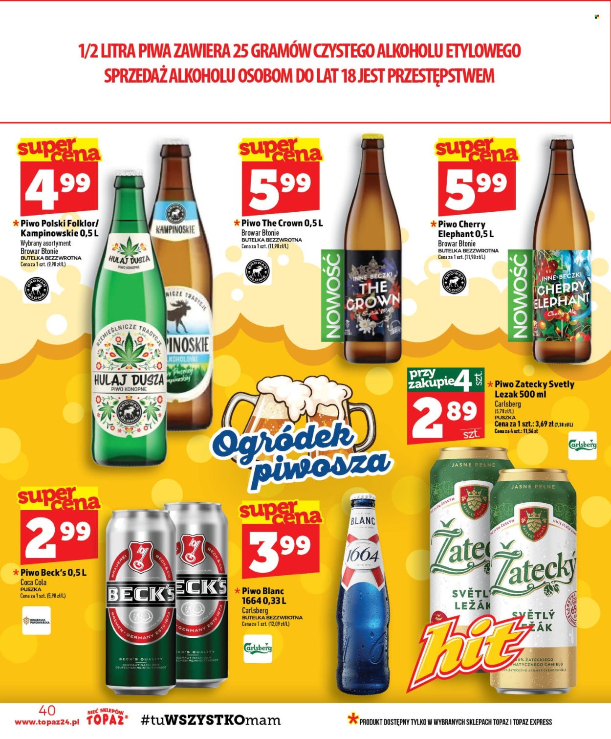 Gazetka Topaz - 15.10.2026. - 21.10.2026.. Strona 40